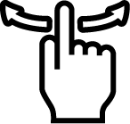 Clique e arraste para virar a mesa.